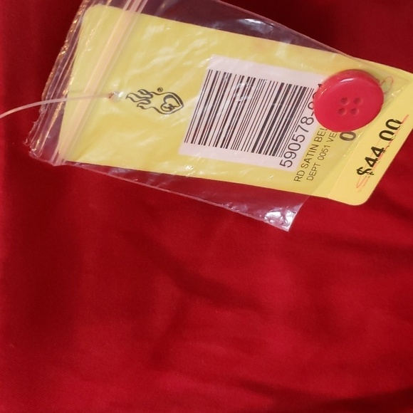 Torrid Satiny Sexy Red Top with Adjustable Straps NWT - Picture 5 of 6